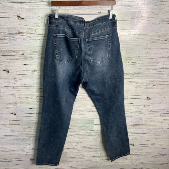 Silver Jeans Women's Straight Leg Jeans - Dark Blue - Picture 9 of 9